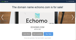 Desktop Screenshot of echomo.com