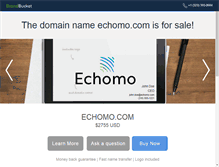 Tablet Screenshot of echomo.com